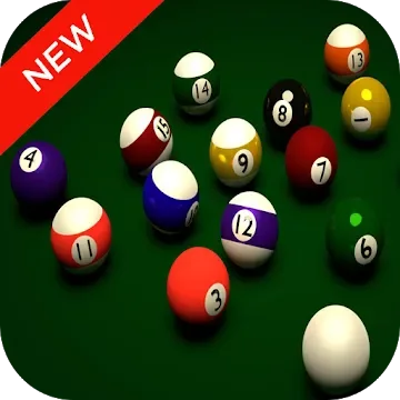 Billiards Pool game: 8 Ball Billar club 2020
