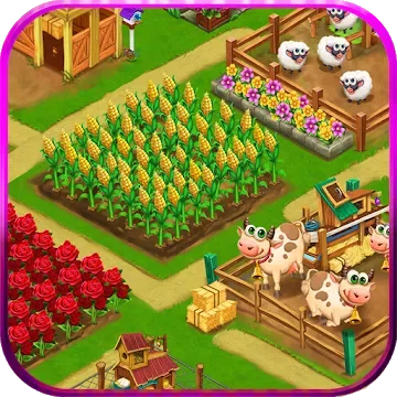 Farm Day Village фермер: Offline игры