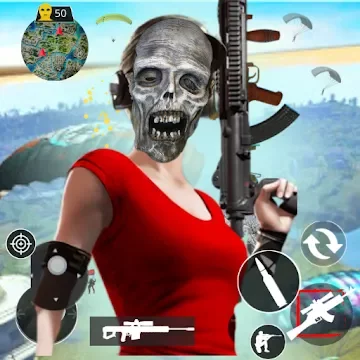 Free Zombie Shooting Strike 2021 clash Squad 1v4