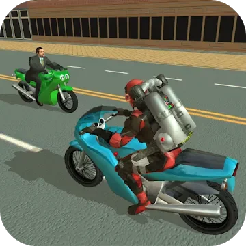 Jetpack Hero Miami Crime