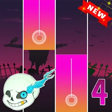 Megalovania 🎹 Sans Piano Tiles 4