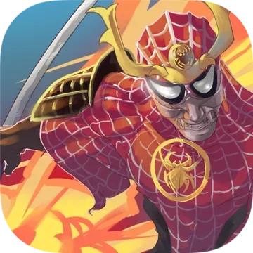Spider X Samurai Warrior