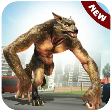 The Angry Wolf Simulator : Werewolf Games