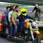 Bus Bike parking & Driving Dead Zombies Rescue 3D
