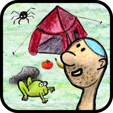 Camping - Wimmelbild für kleine Kinder
