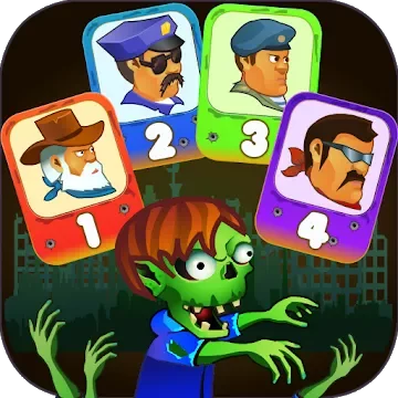 Four guys & Zombies (игра на 2, 3, 4 игрока)