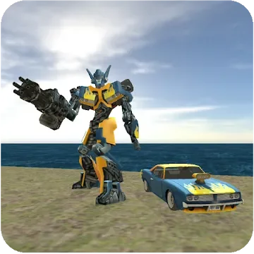 Muscule Car Robot