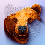 POLYGON: Раскраска по номерам с яркими картинками
