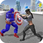 Amazing Captain Hero Fighting Fun